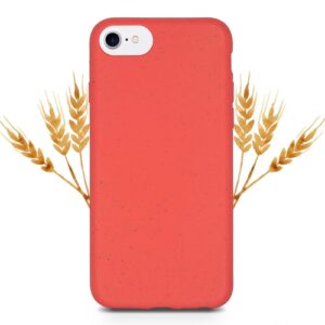 Capa de telemóvel biodegradável - Vermelho